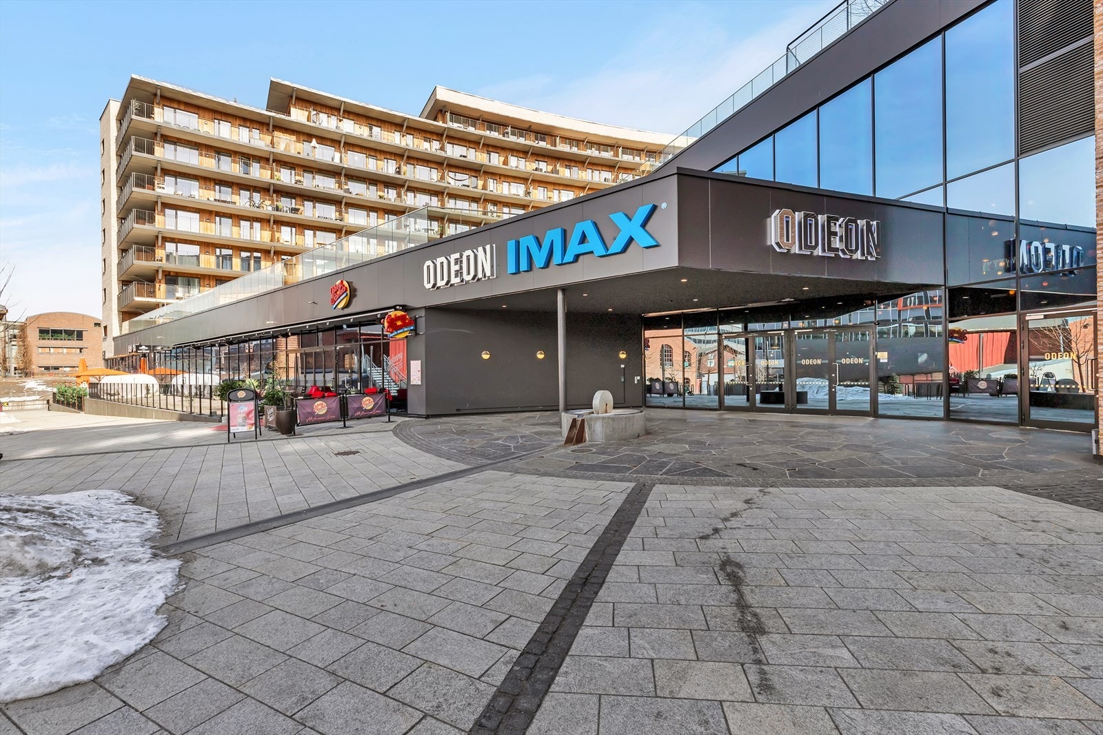 Nye Odeon Kino beliggende mellom Storo storsenter og Nydalen. Galleribilde