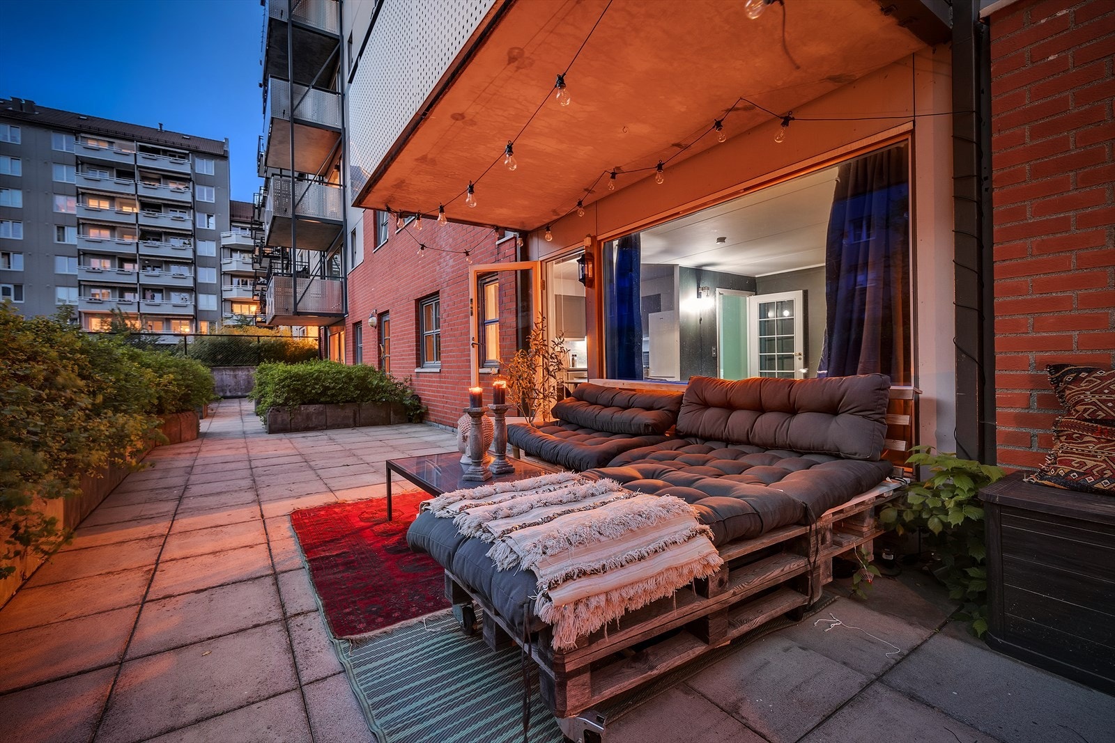 Alt ligger til rette for å kunne nyte herlige sommerdager utendørs. Galleribilde