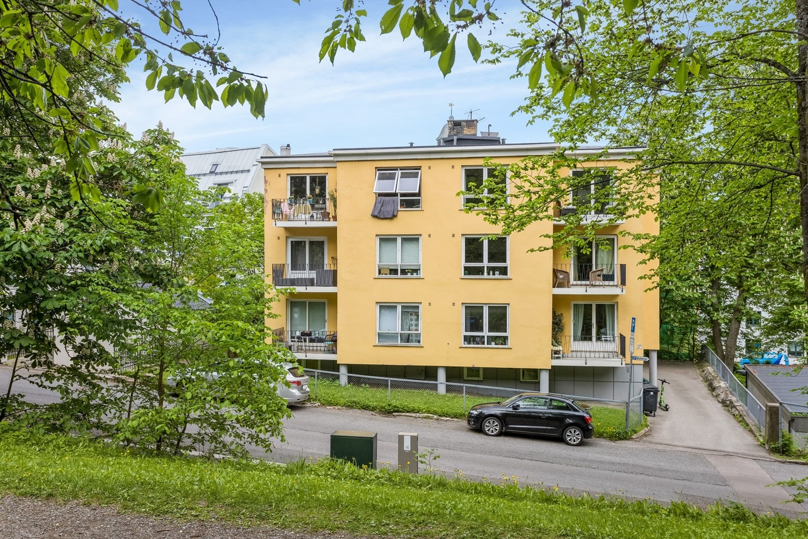 Stille og tilbaketrukket rett ved parken Galleribilde