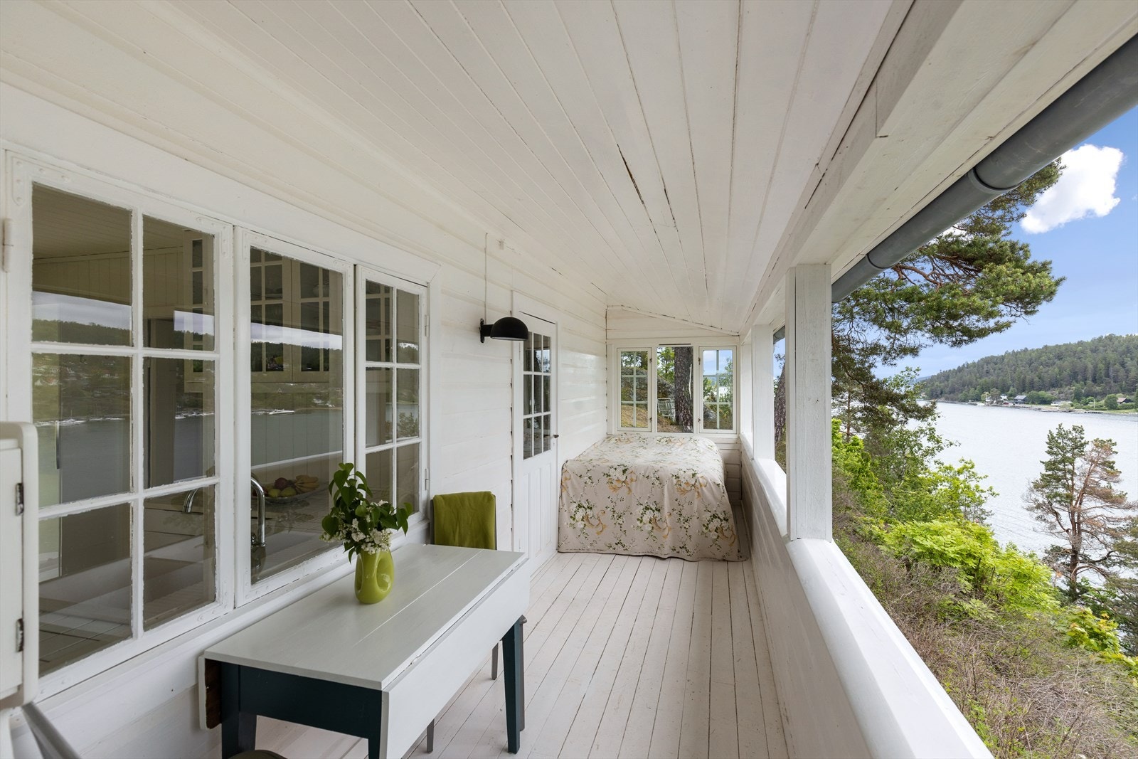 Overbygget balkong. Galleribilde