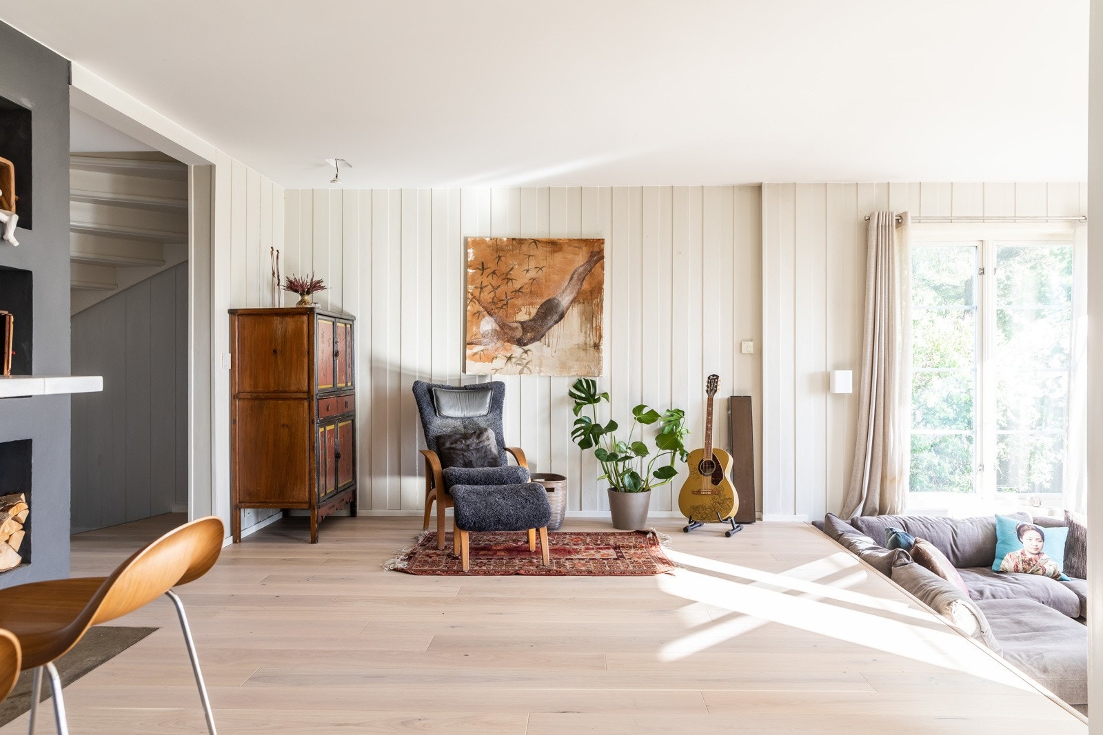 I 2023 ble det lagt ny parkett på gulvet. Galleribilde