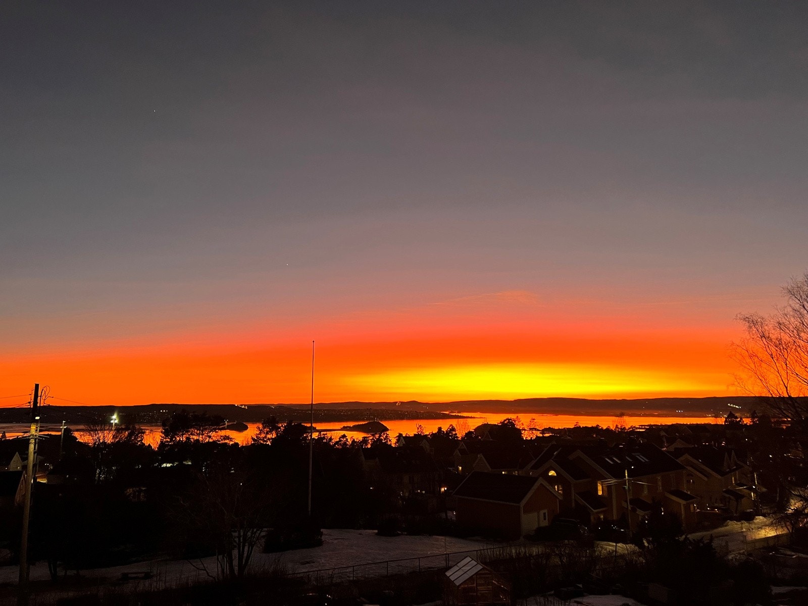 Solnedgang (selgers egne bilder). Galleribilde