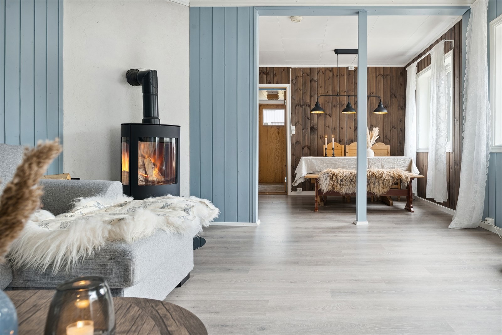 Et fint og sosialt rom for både avkobling og hygge. Galleribilde