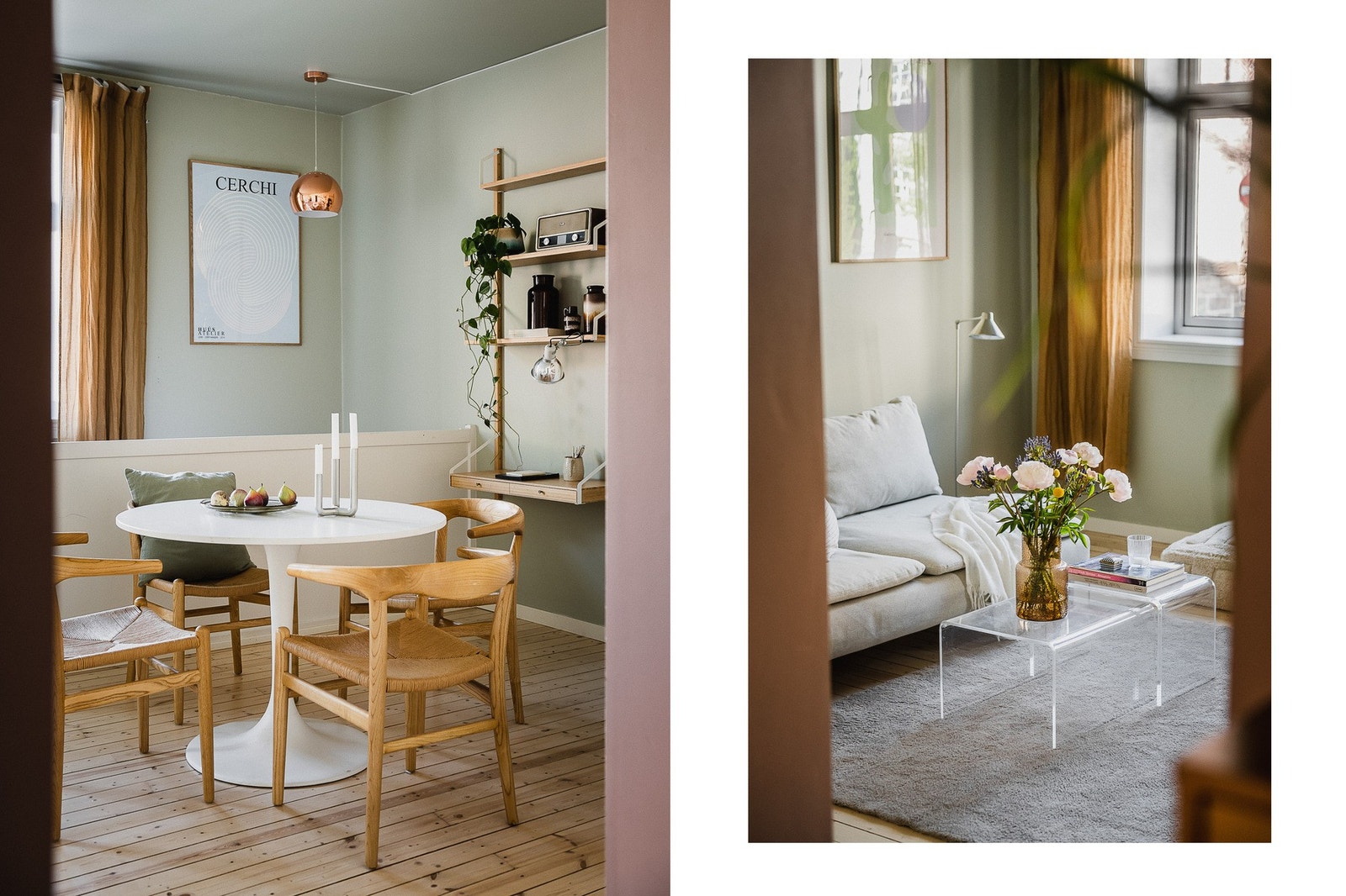 Familievennlig, lys og gjennomgående 5-roms leilighet o/2 plan. Galleribilde