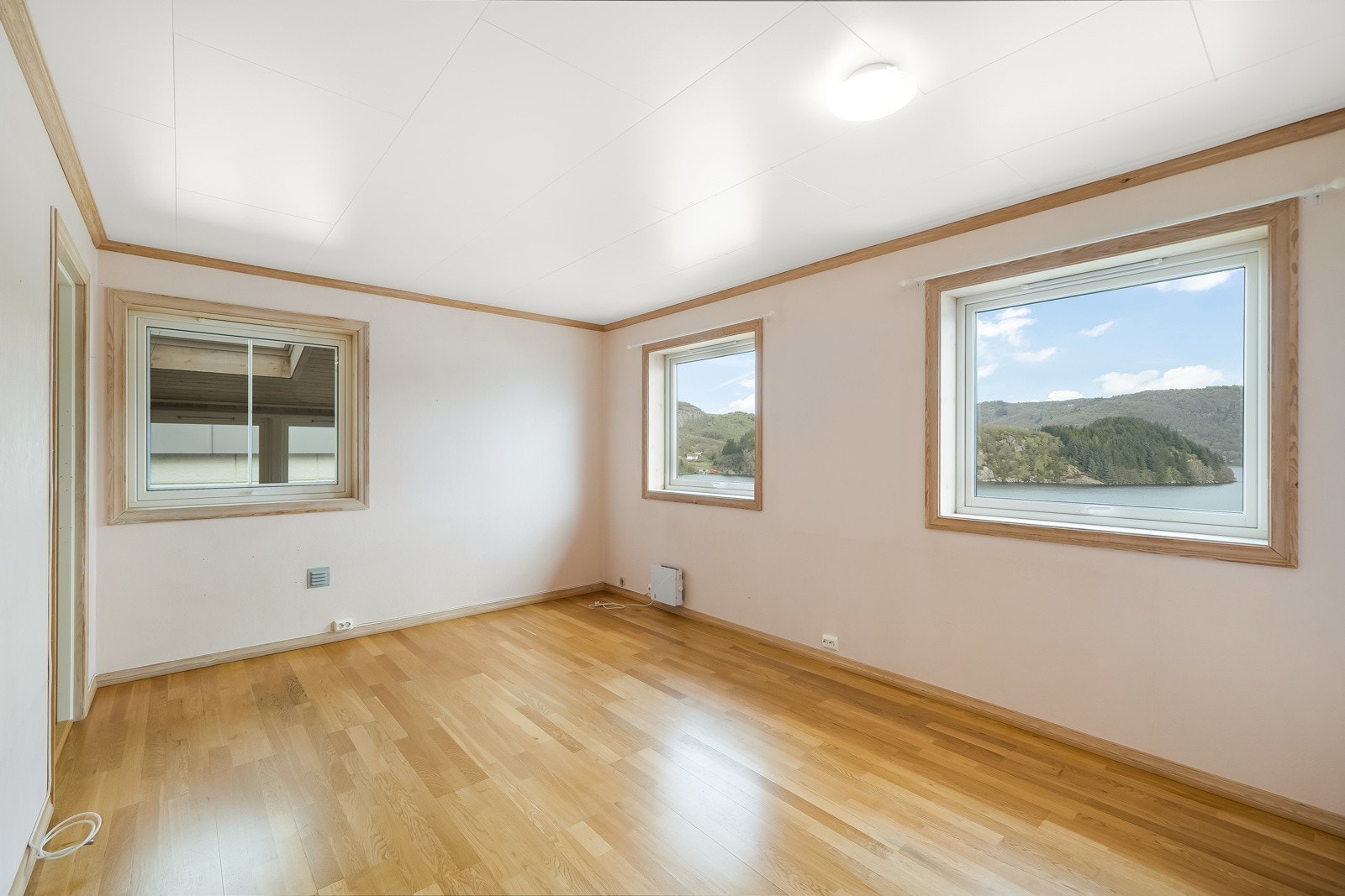 Utsikt fra flere hold i leiligheten. Galleribilde