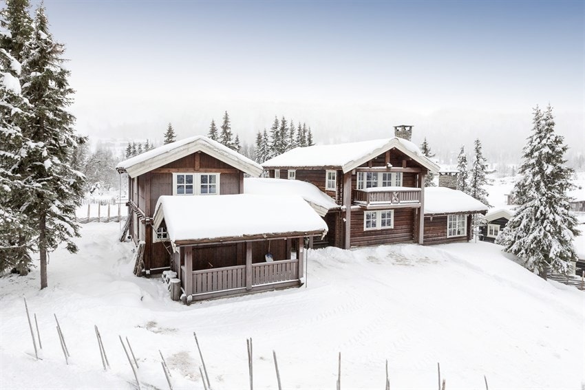 fasade vinter Galleribilde