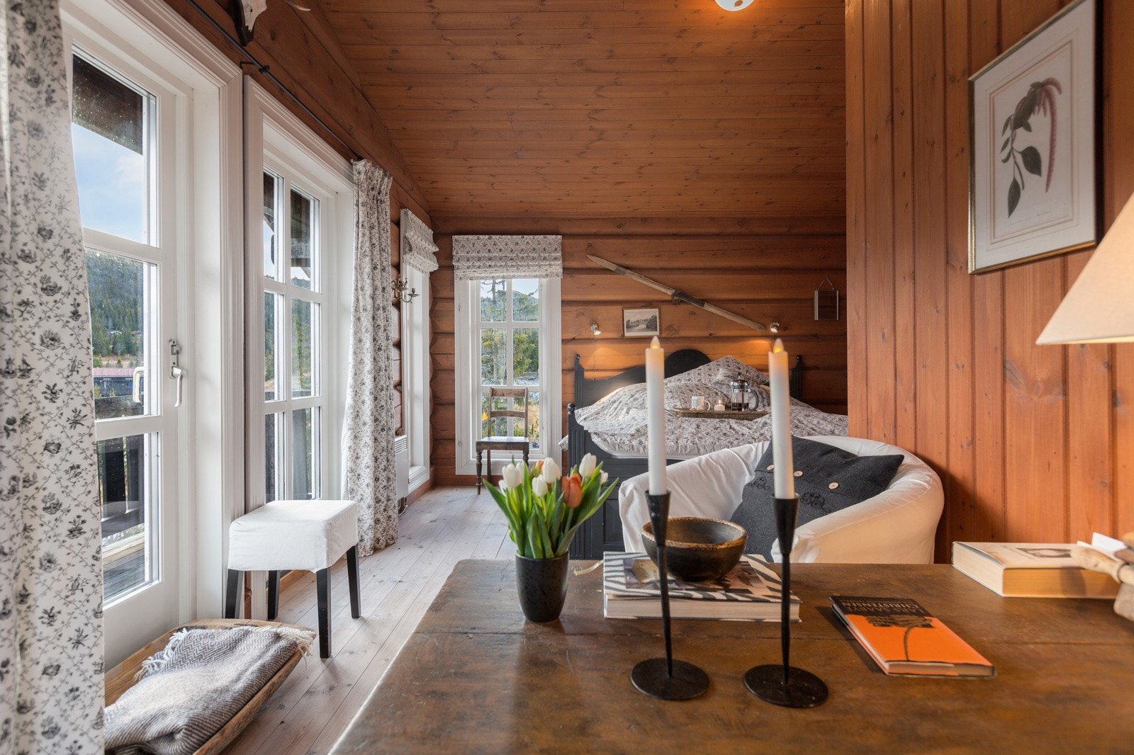 Her våkner man opp til nydelig utsikt Galleribilde