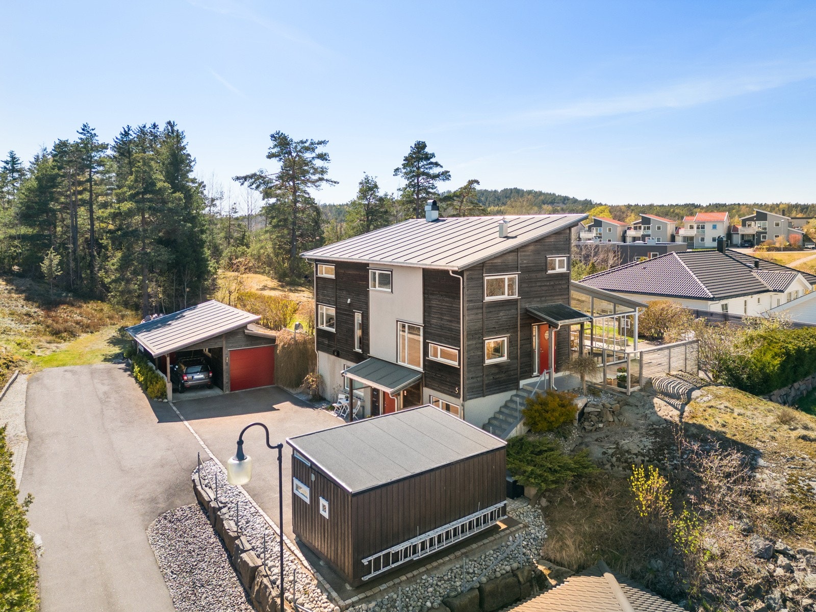 Velkommen til flotte Veumåsen 5 - Høyt og fritt med gode solforhold! Galleribilde