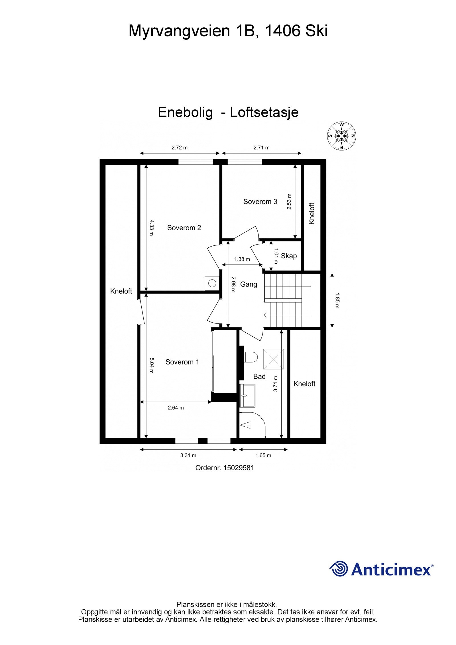 plantegning 2. etg. Galleribilde