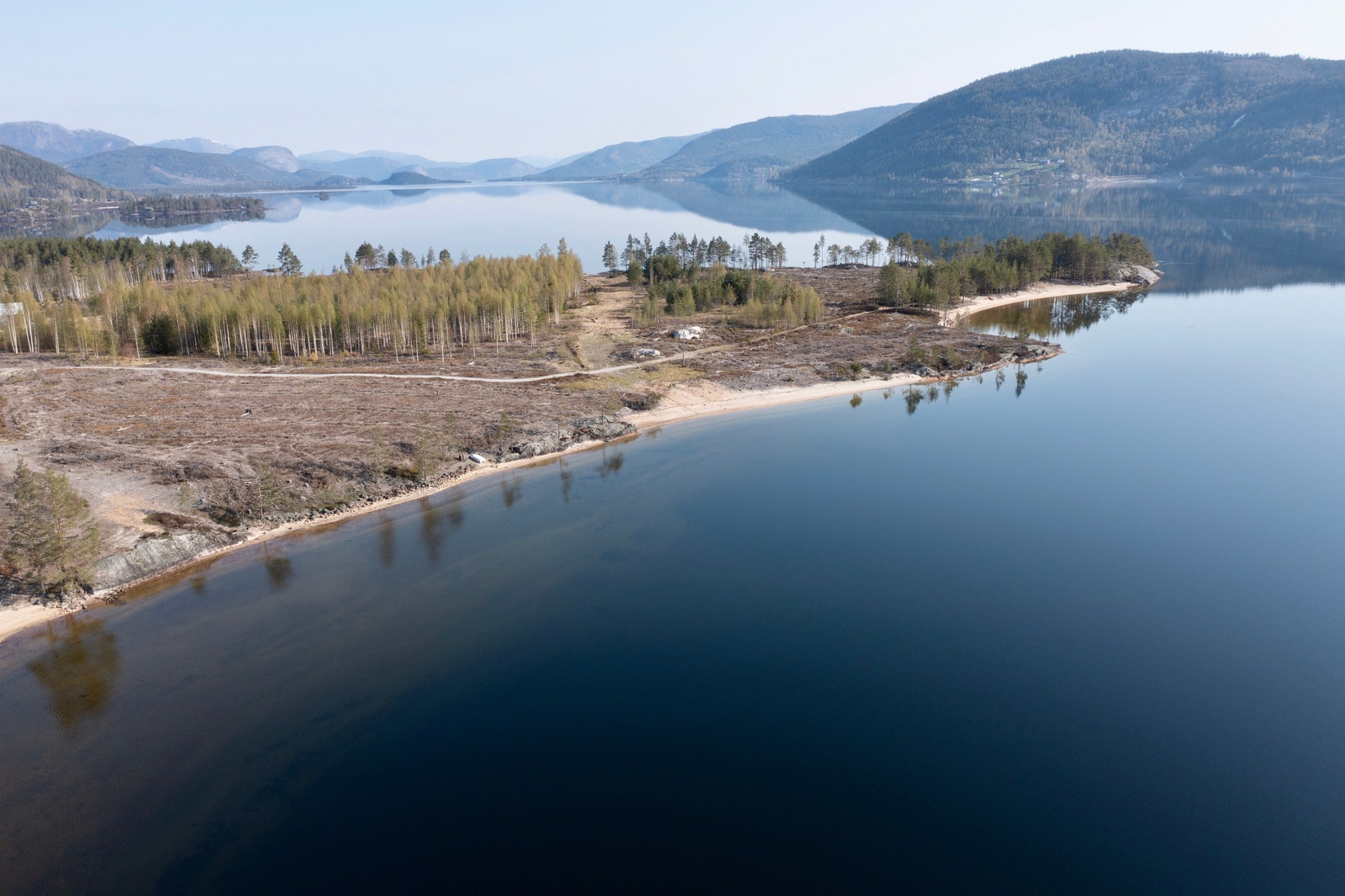 Oversikt utsikt fra sør mot nord Galleribilde