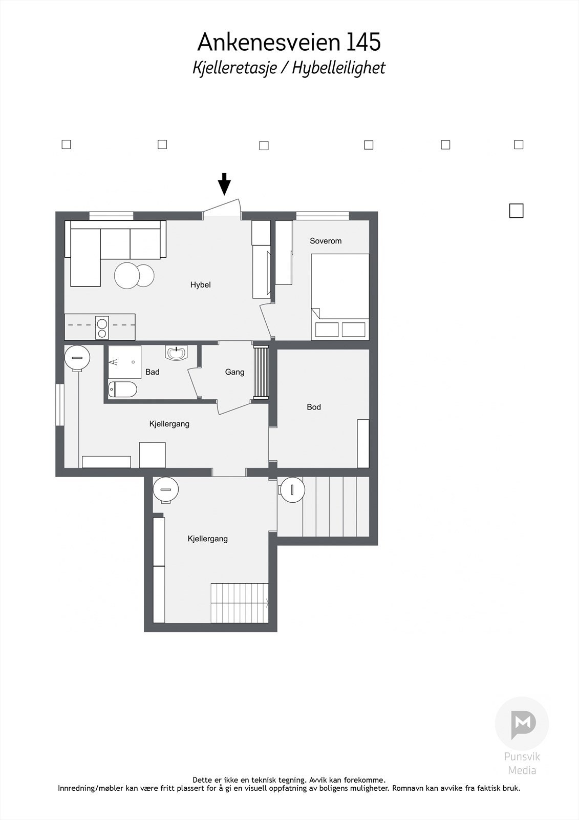 Kjelleretasje- 2D Galleribilde