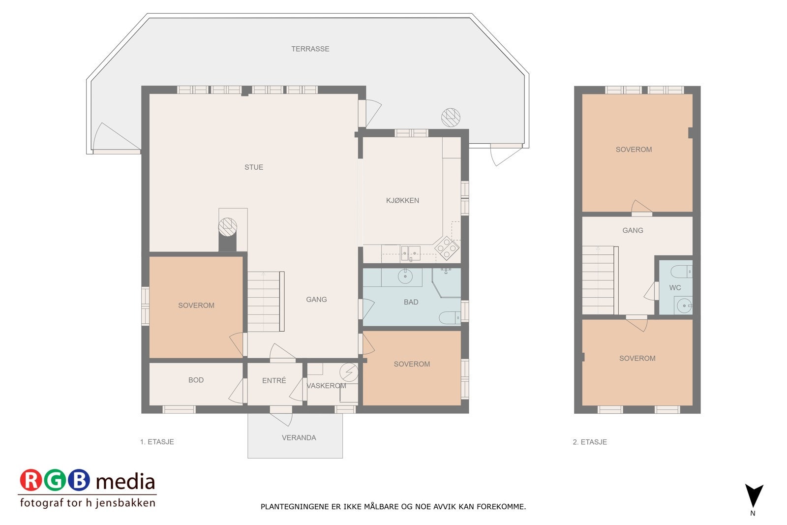 Planskisse Galleribilde