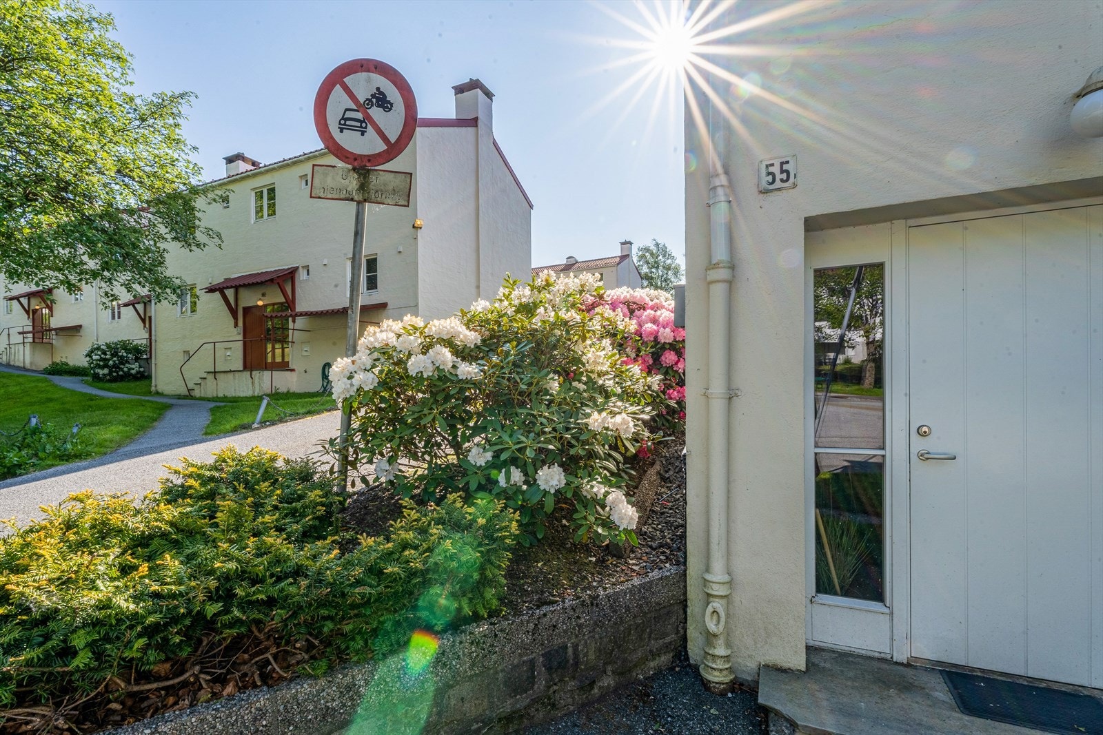 Inngangsparti til leiligheten Galleribilde