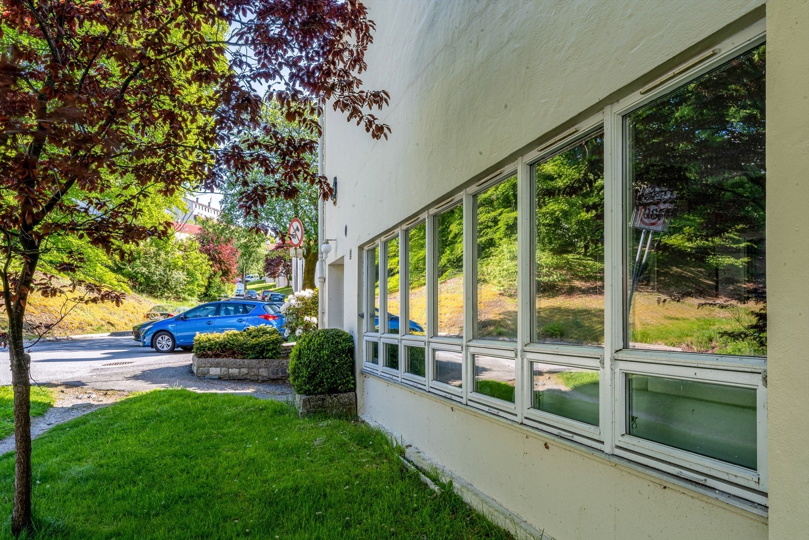 Stuevindu til leiligheten Galleribilde