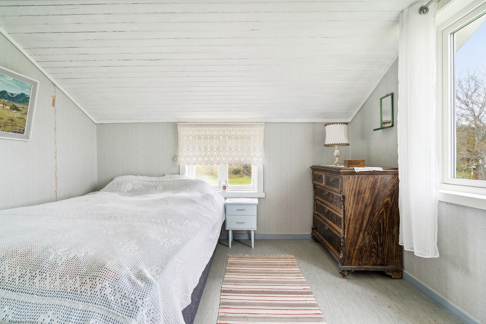 Enkelte vinduer på soverommene er skiftet i 2019 Galleribilde