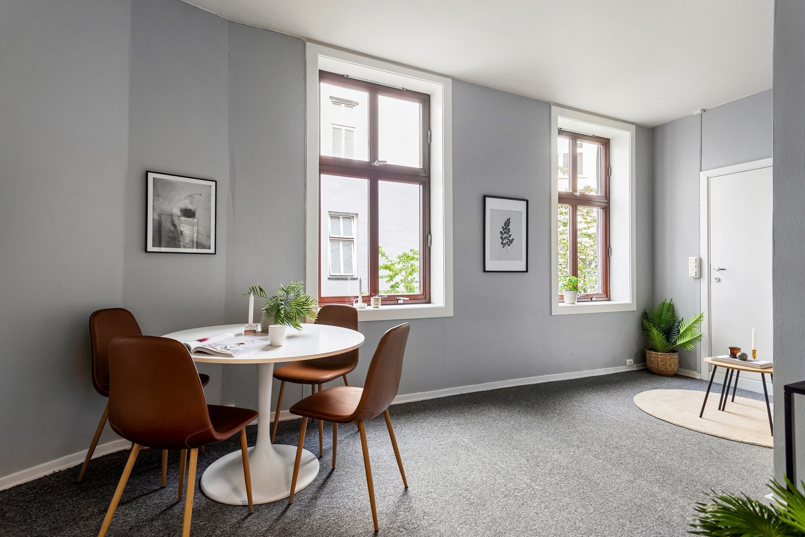 Leiligheten er nymalt. Galleribilde
