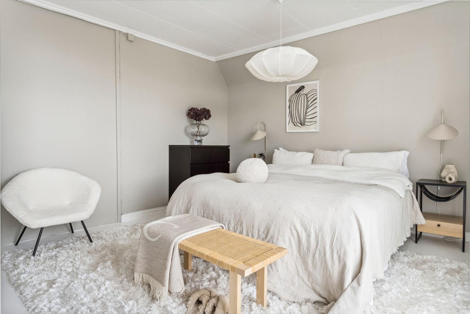 Hovedsoverommet er det største og måler 22,6 m². Galleribilde