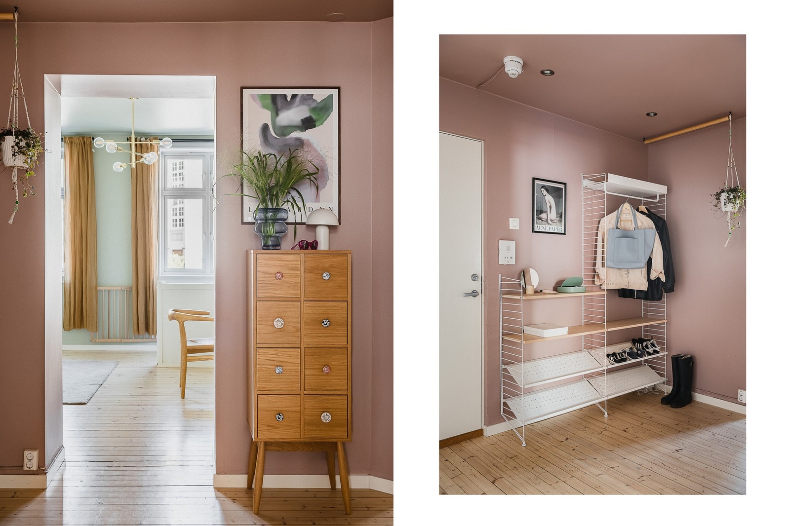 God plass til garderobeløsning og oppbevaring. Galleribilde