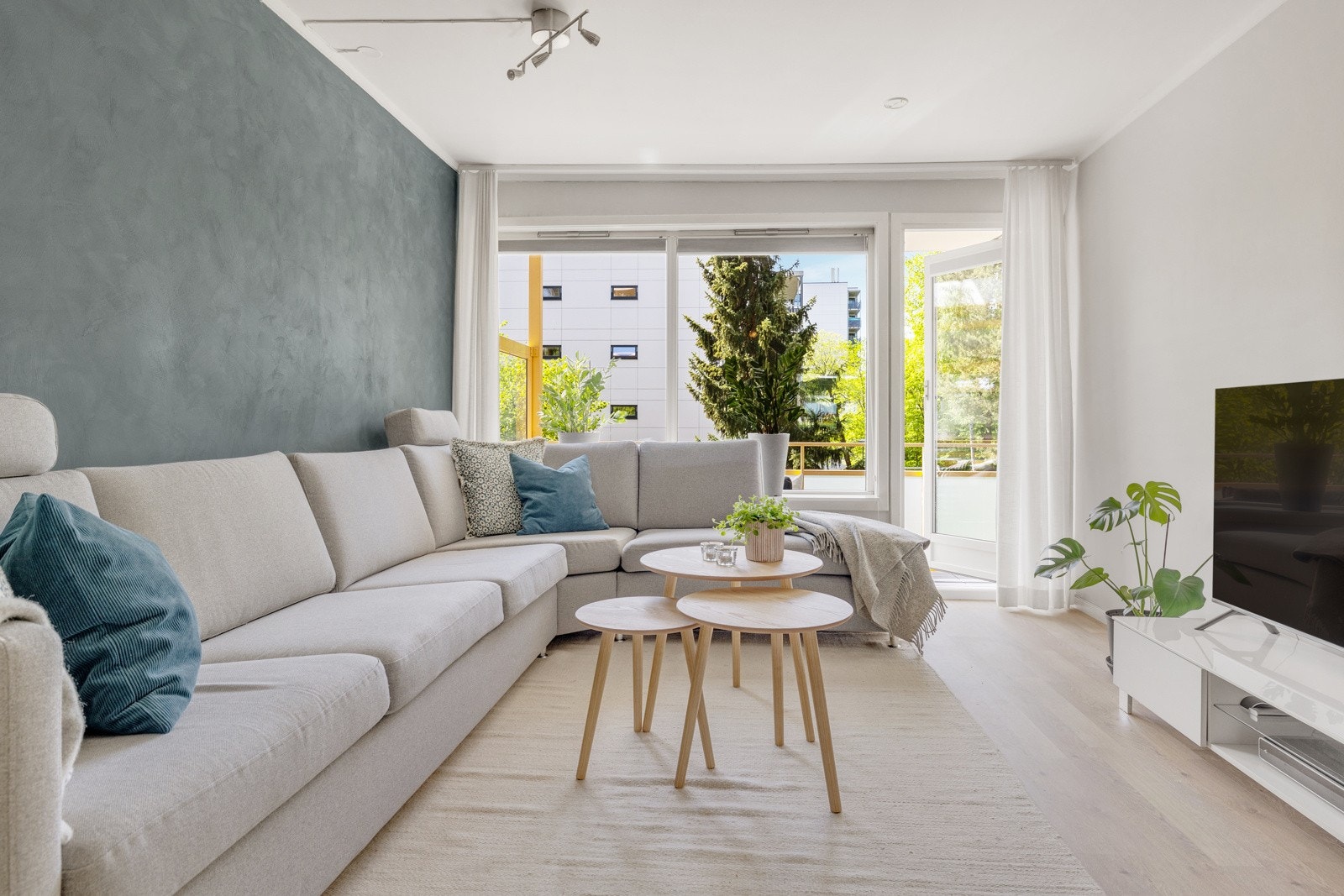 Leiligheten har god størrelse på rommene og en familievennlig planløsning. Galleribilde