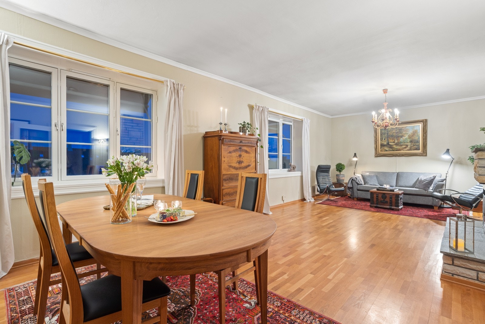 Kveldsstemning. Galleribilde
