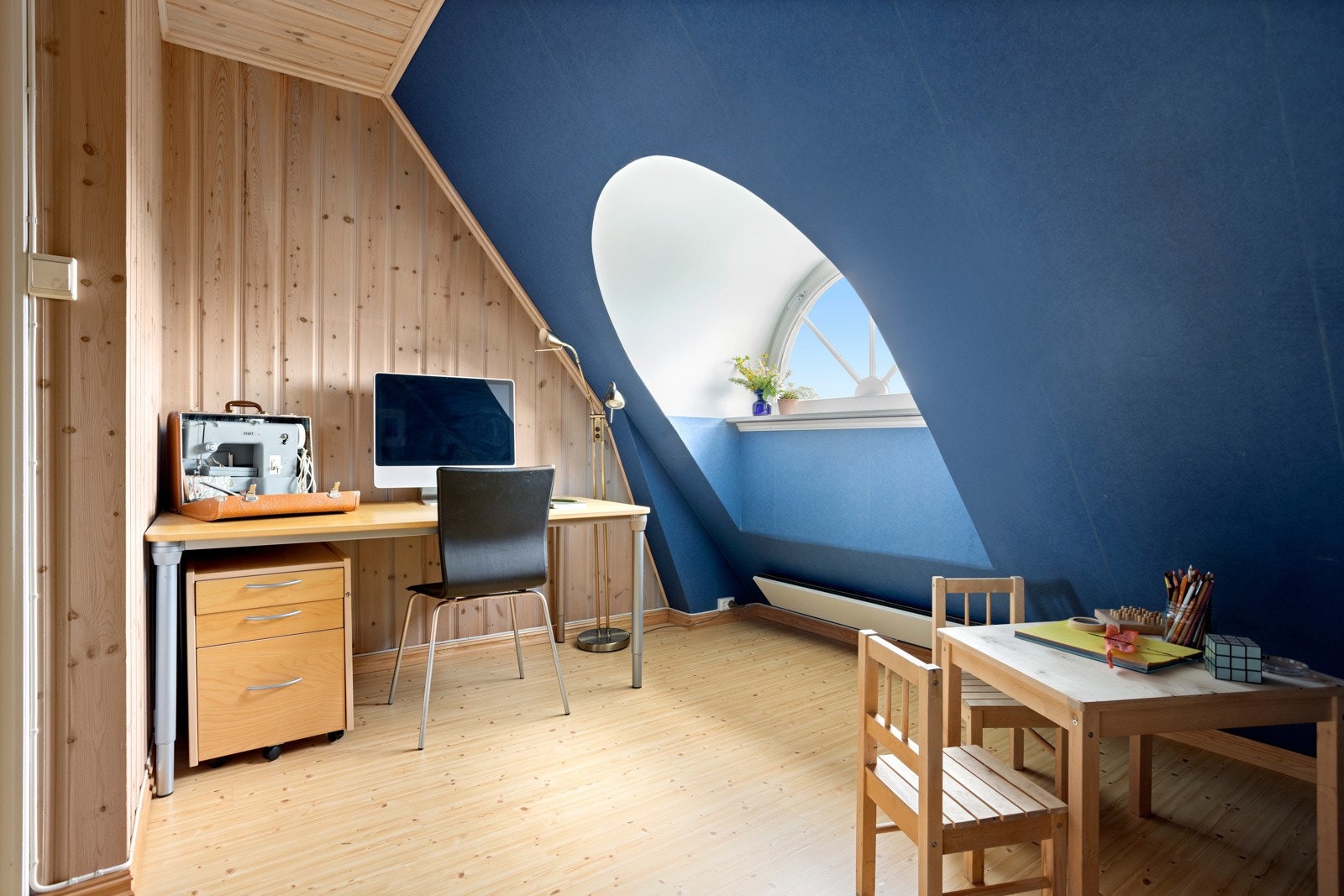 Rommene fungerer ypperlig som barnerom, kontor, gjesterom eller det man måtte ha behov for. Galleribilde