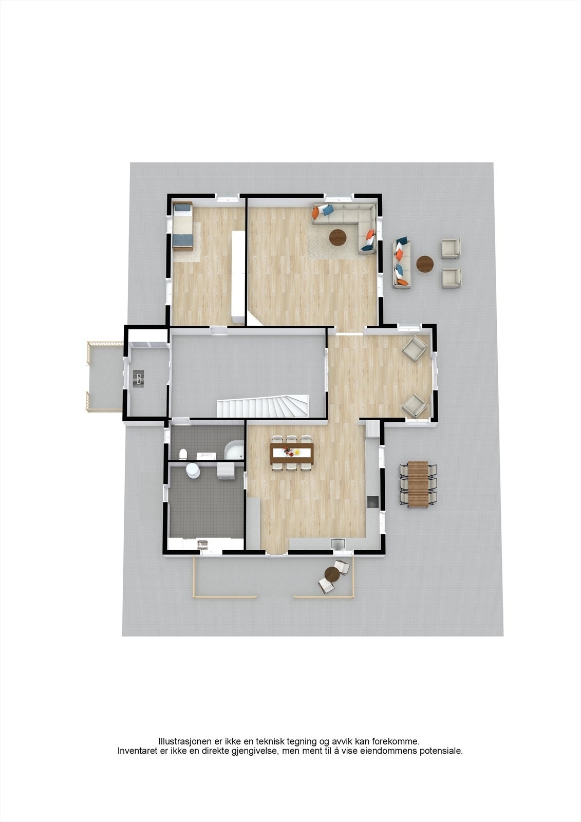 1. etasje Galleribilde