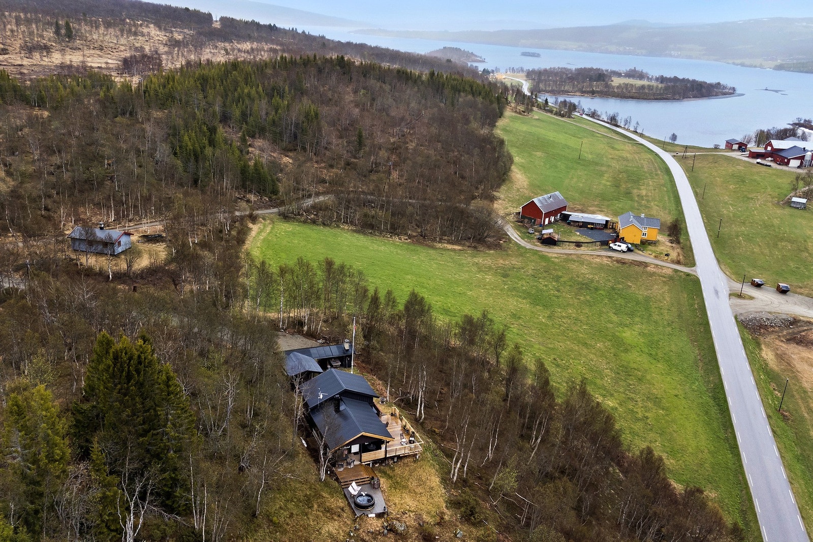 Dronebilde Galleribilde