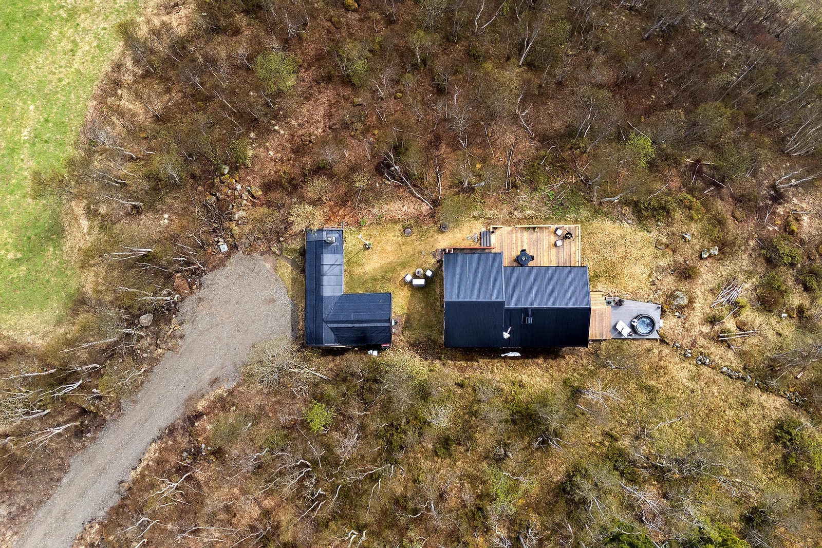 Dronebilde Galleribilde