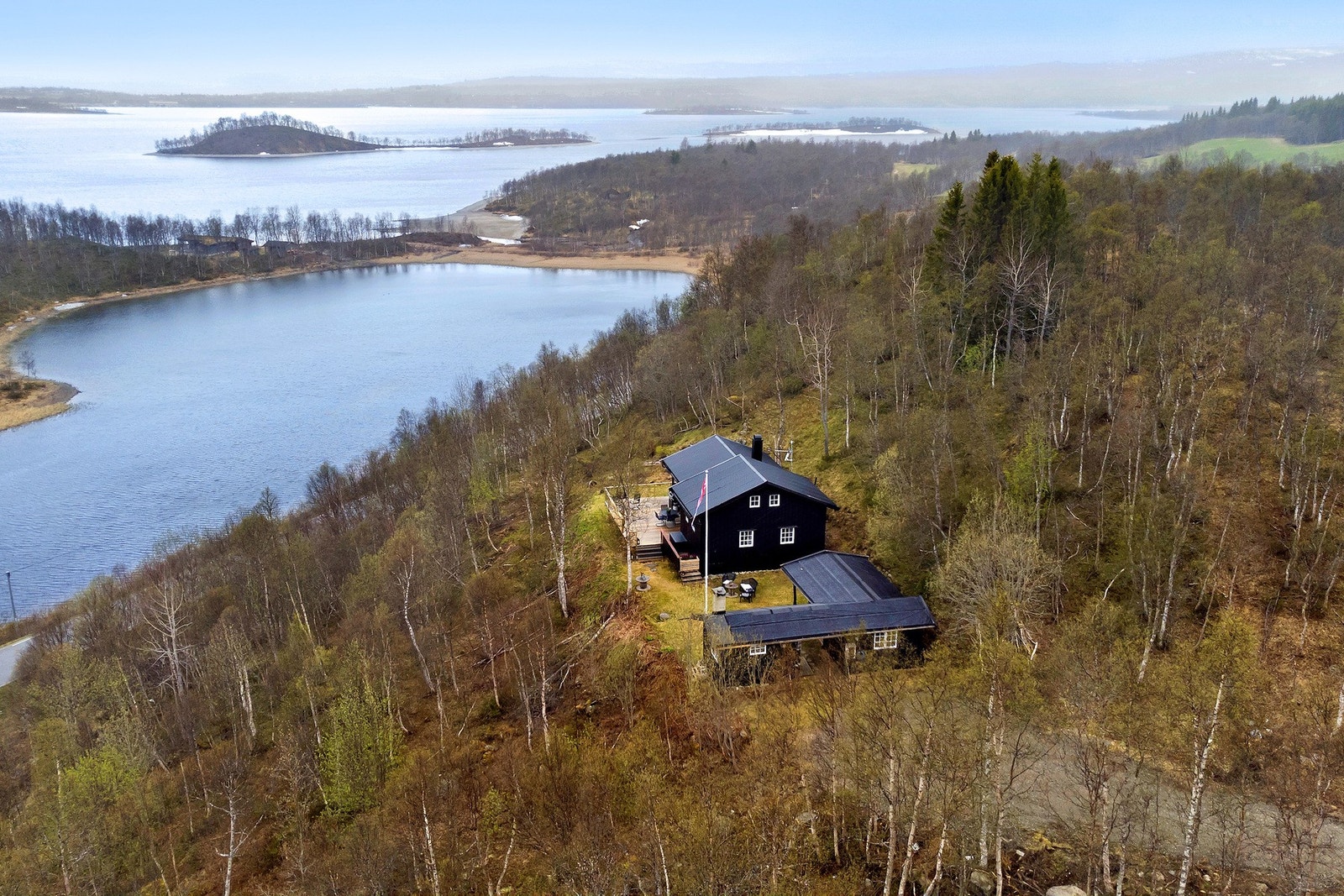 Dronebilde Galleribilde