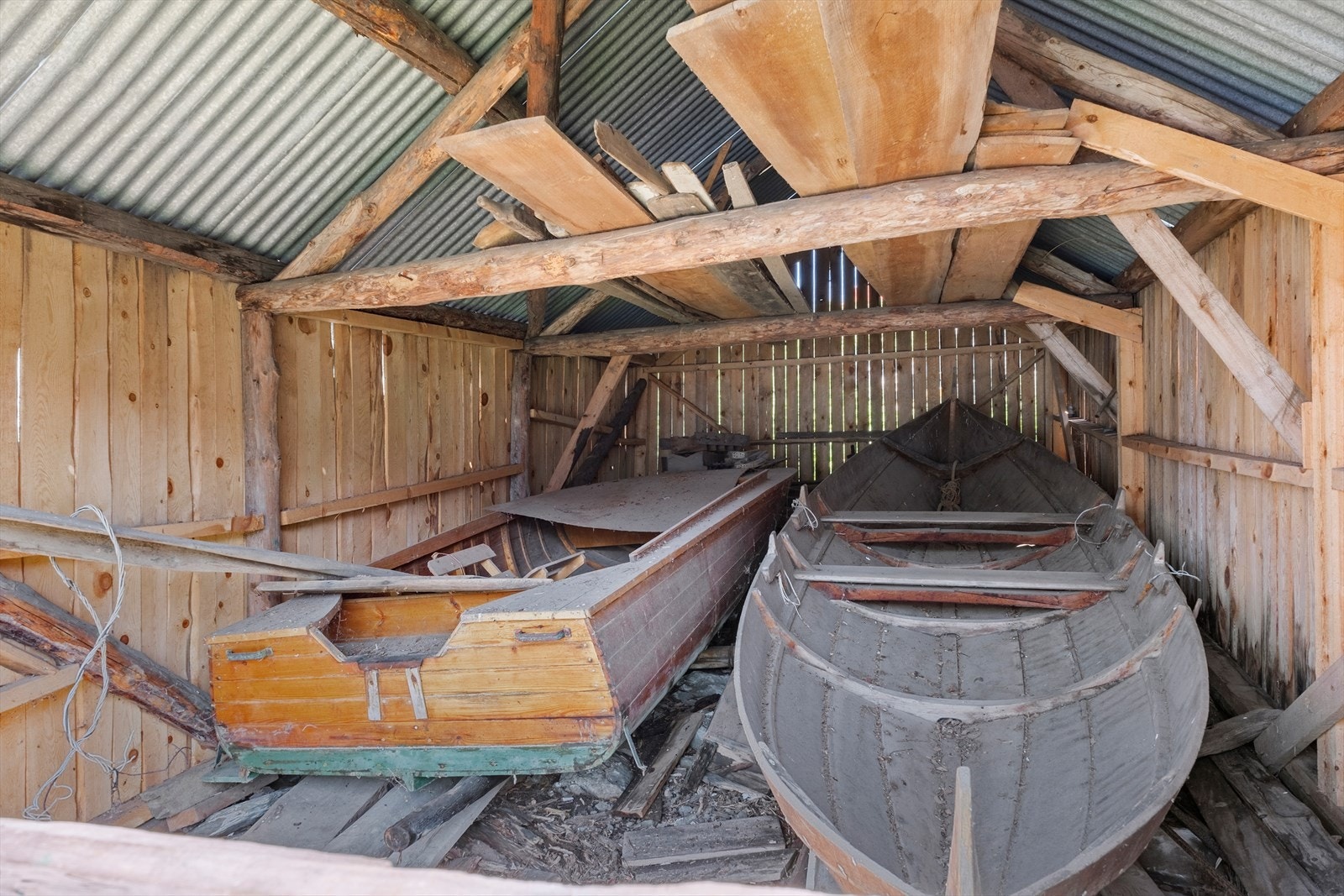 Oppgradering av naustet må påreknast. Galleribilde