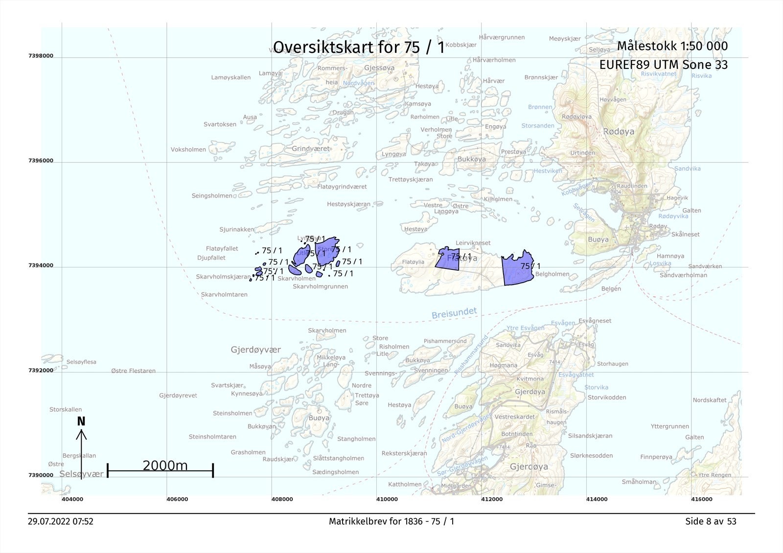 Her der du en oversikt over alle teiger som medfølger 1836-75/1 i handelen. Galleribilde