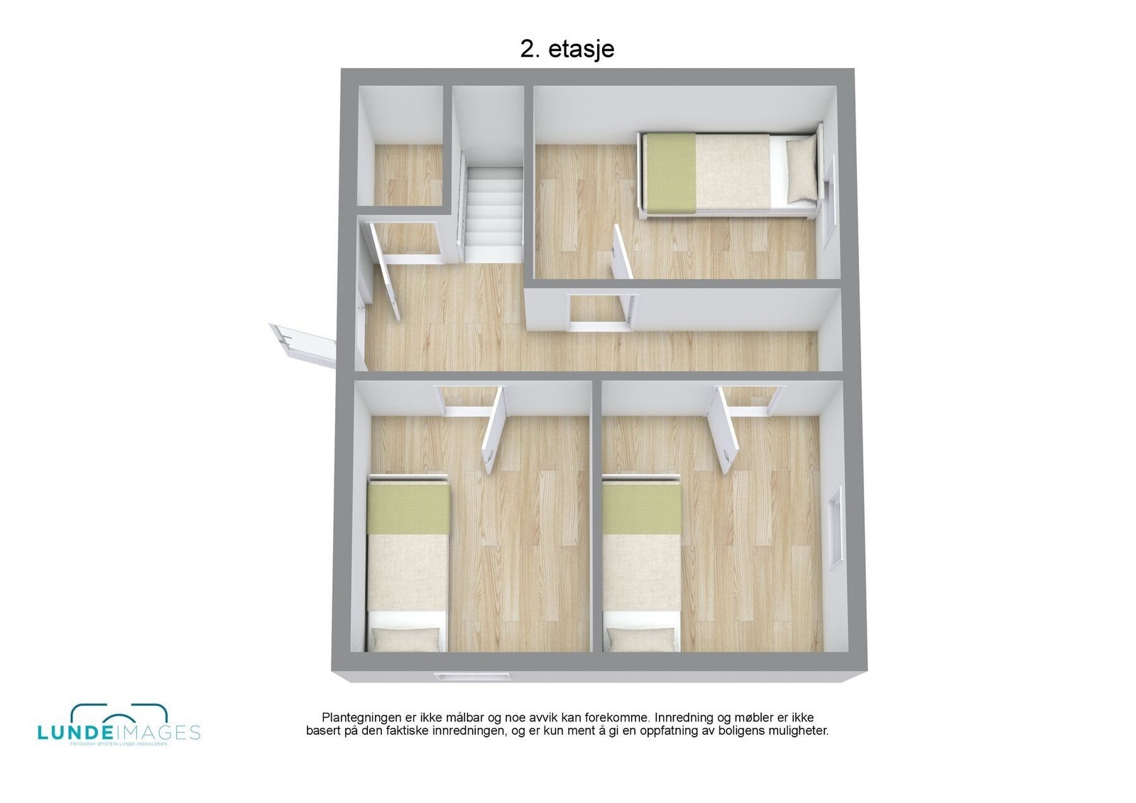 2etg.3D skisse - ikke målbar Galleribilde