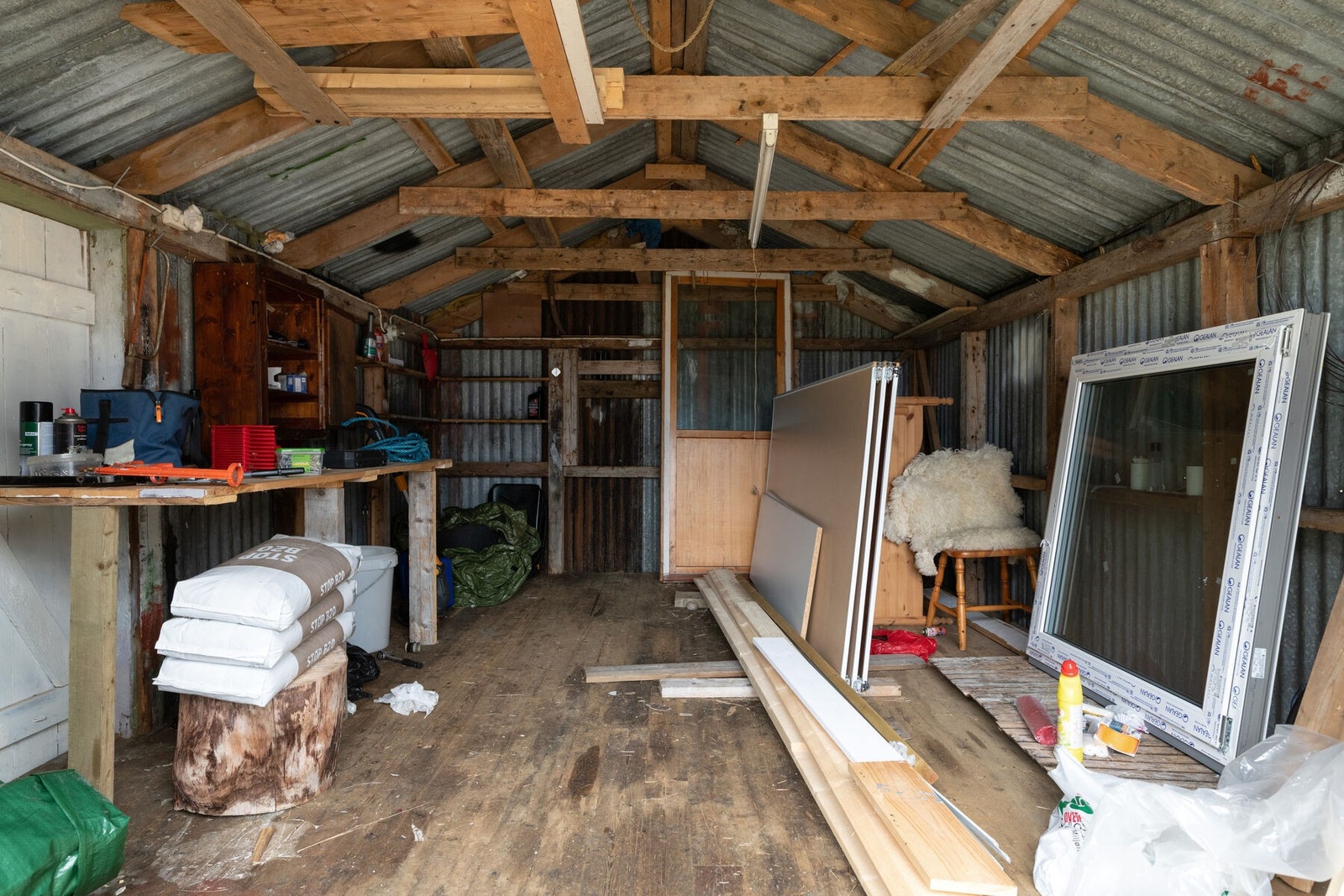 Garasje/uthus innvendig Galleribilde