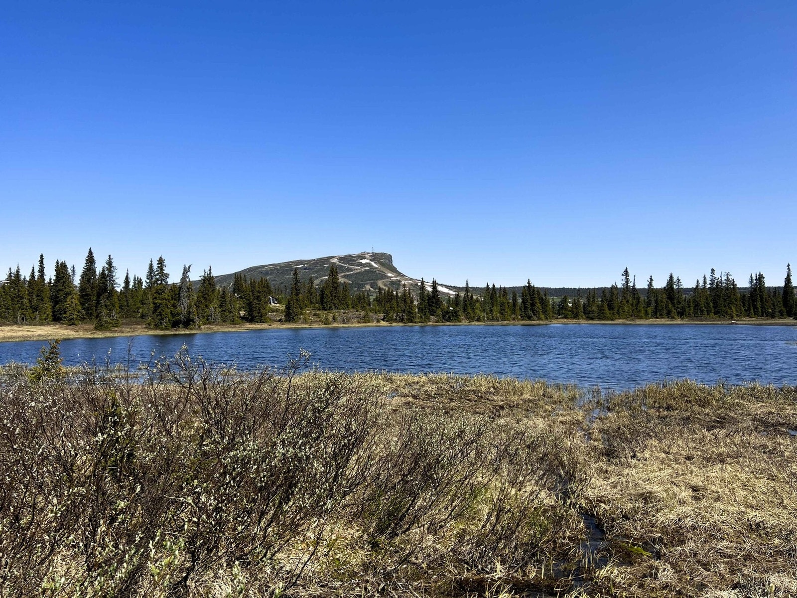 Foto fra Svarttjernet mot Skeikampen Galleribilde