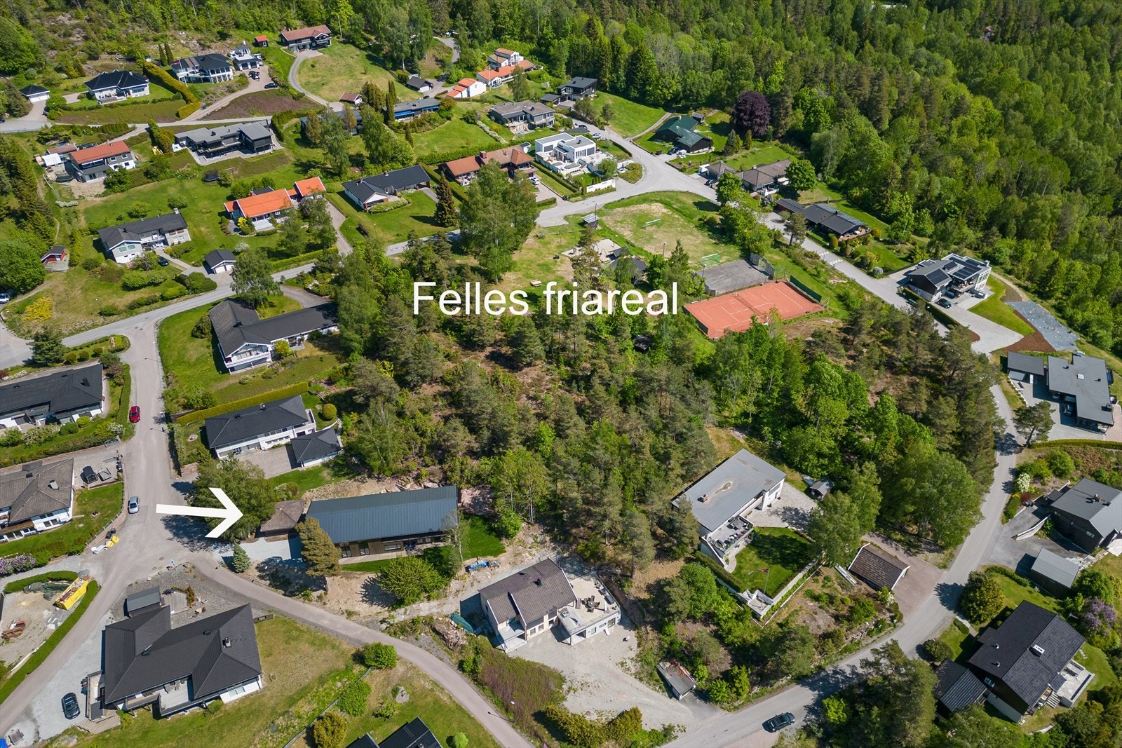 Boligen grenser til flotte fellesområder Galleribilde