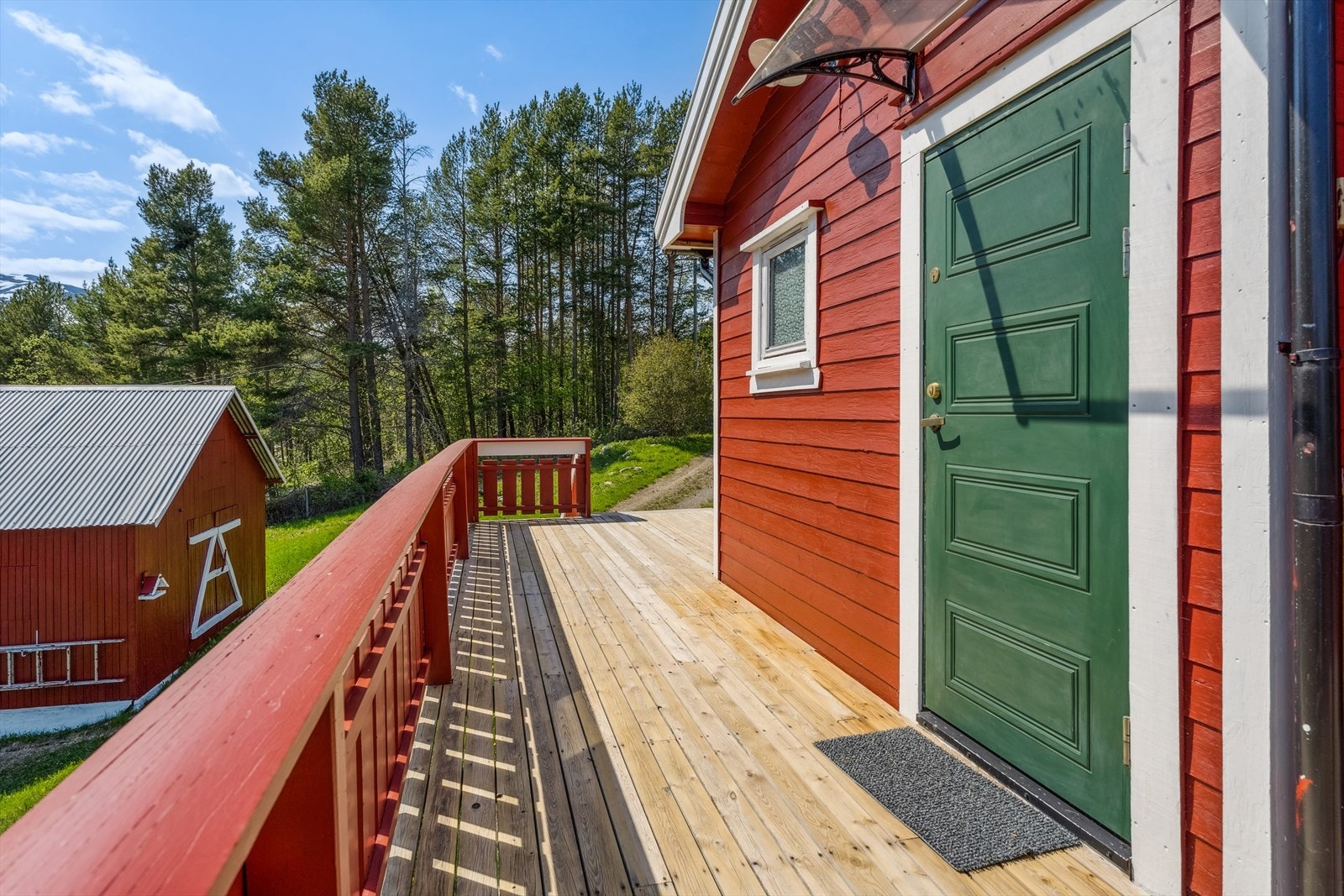 Trivelig inngangsparti. Galleribilde
