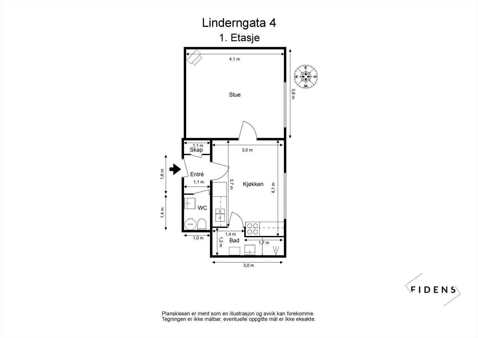Plantegning. Galleribilde
