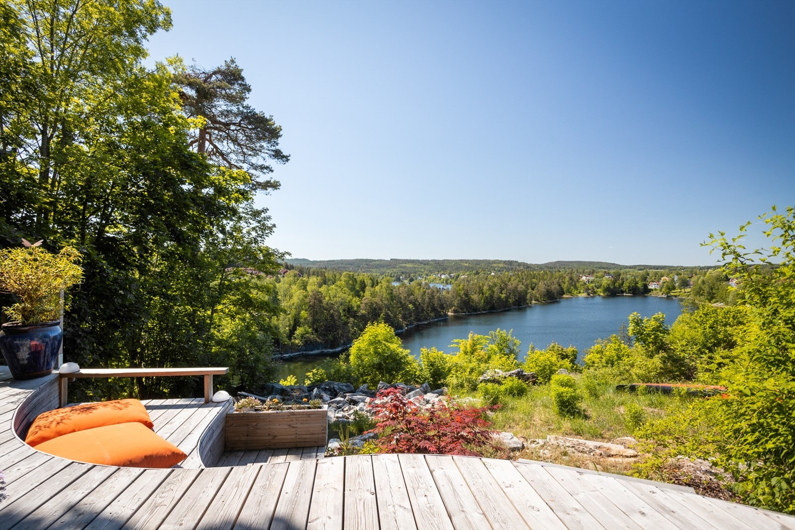 Terrassen er fra 2020. Galleribilde