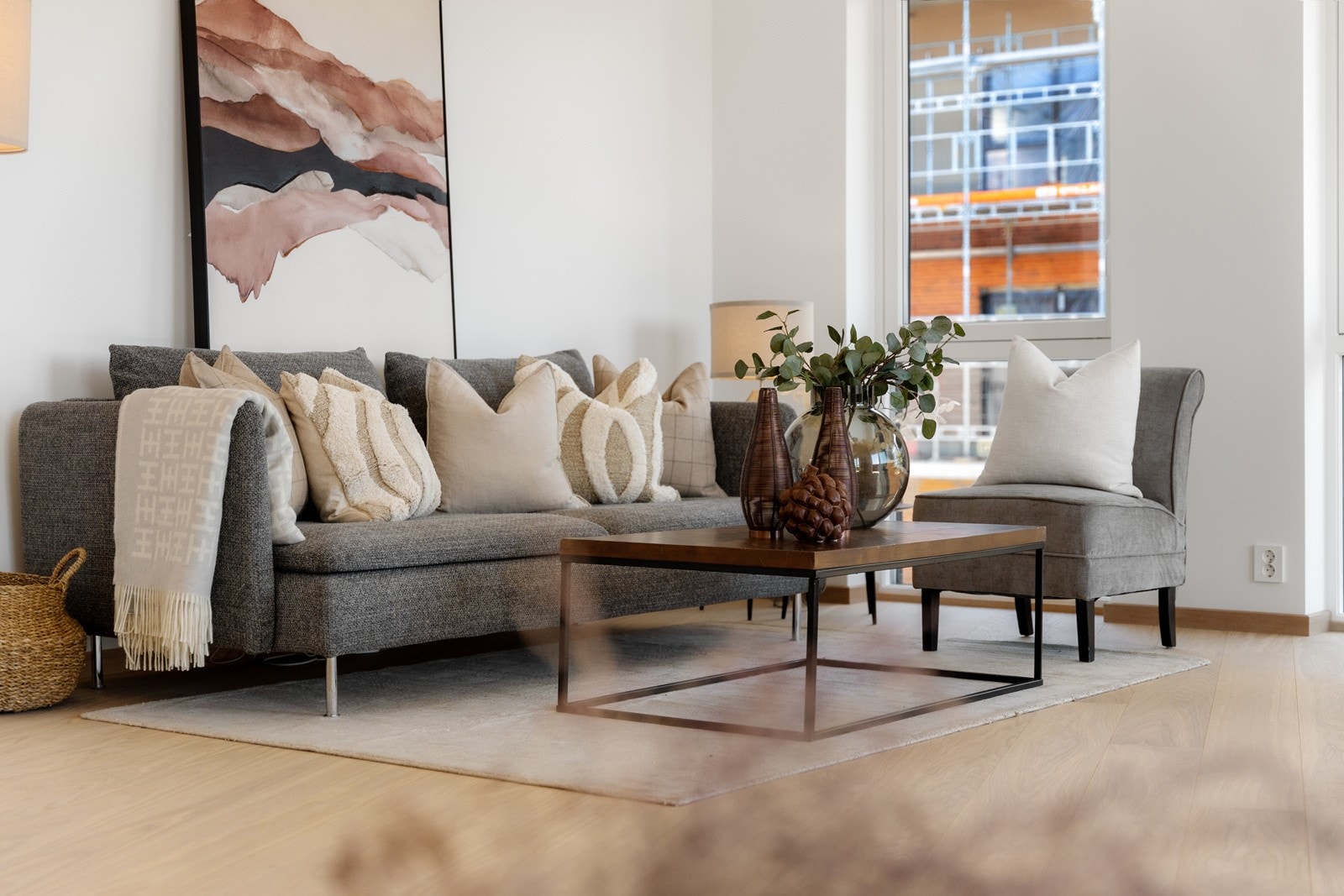 God plass til stor eller dobbel sofagruppe Galleribilde