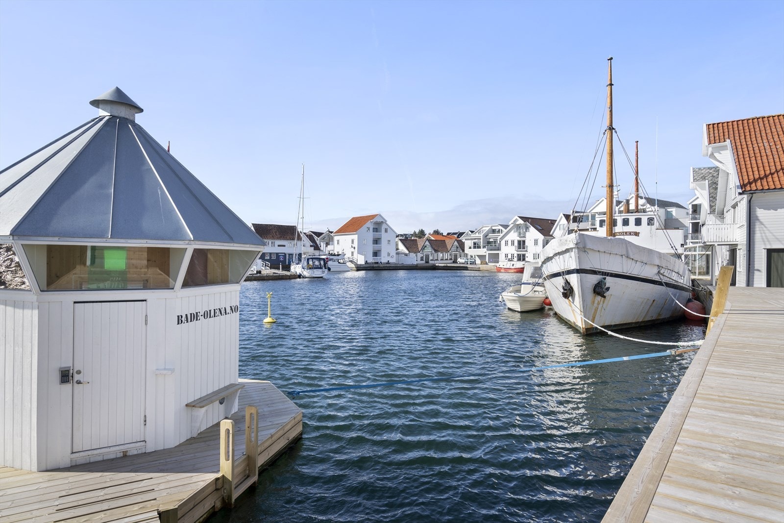 Skudeneshavn sentrum Galleribilde
