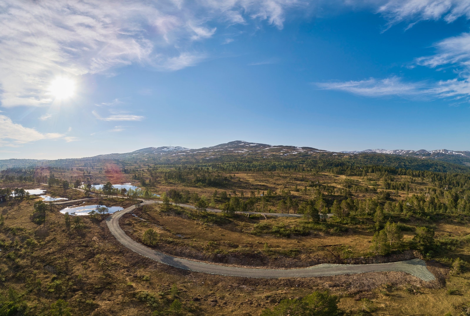 Området sett fra sør mot nord. Galleribilde