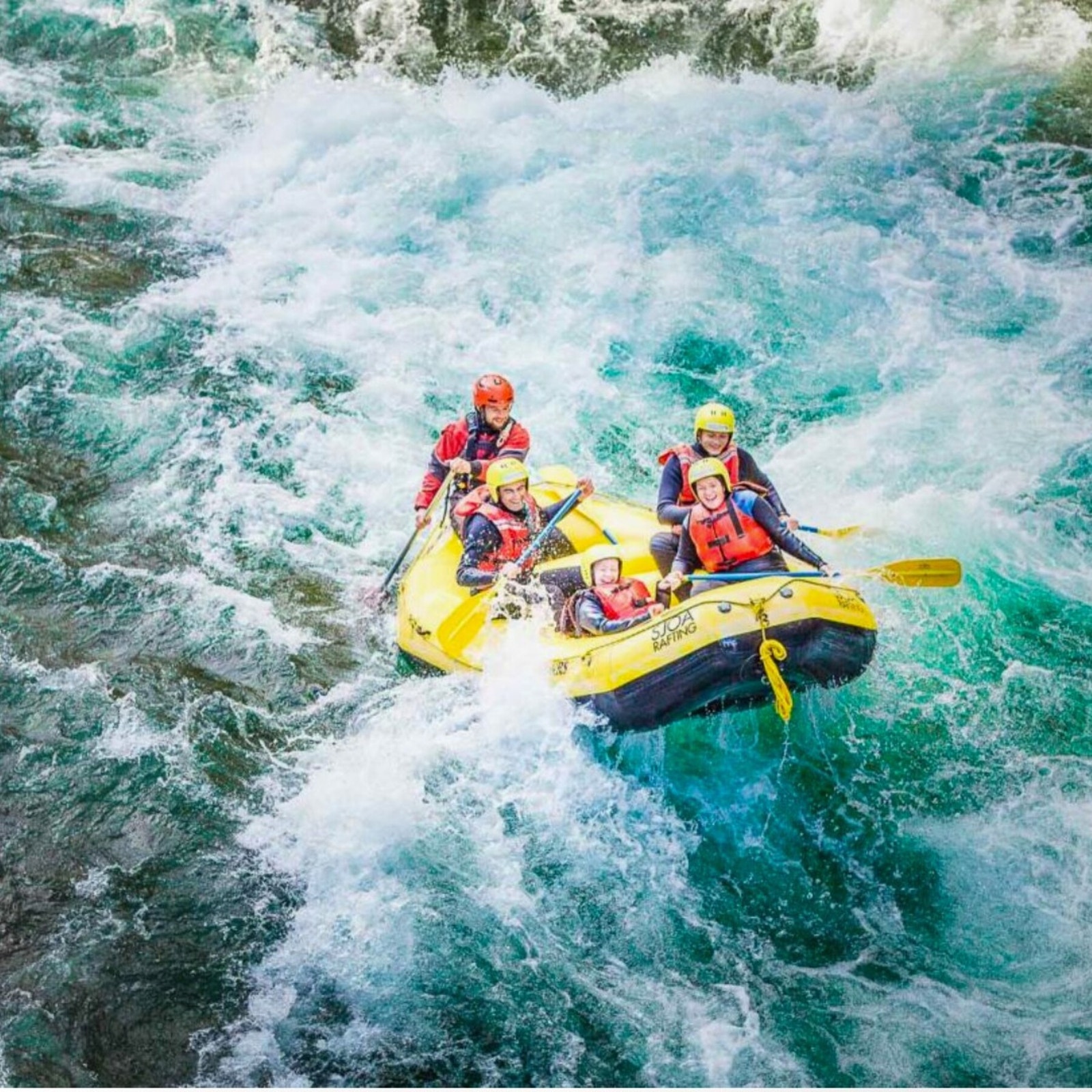 Rafting i Sjoa - en 1/2 times kjøretur fra hytta Galleribilde