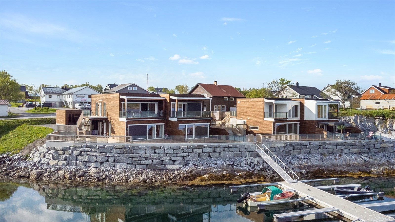 Uteområder - Området med gode oppvekstsvilkår for barn med kort skolevei til Salhus skole. Galleribilde