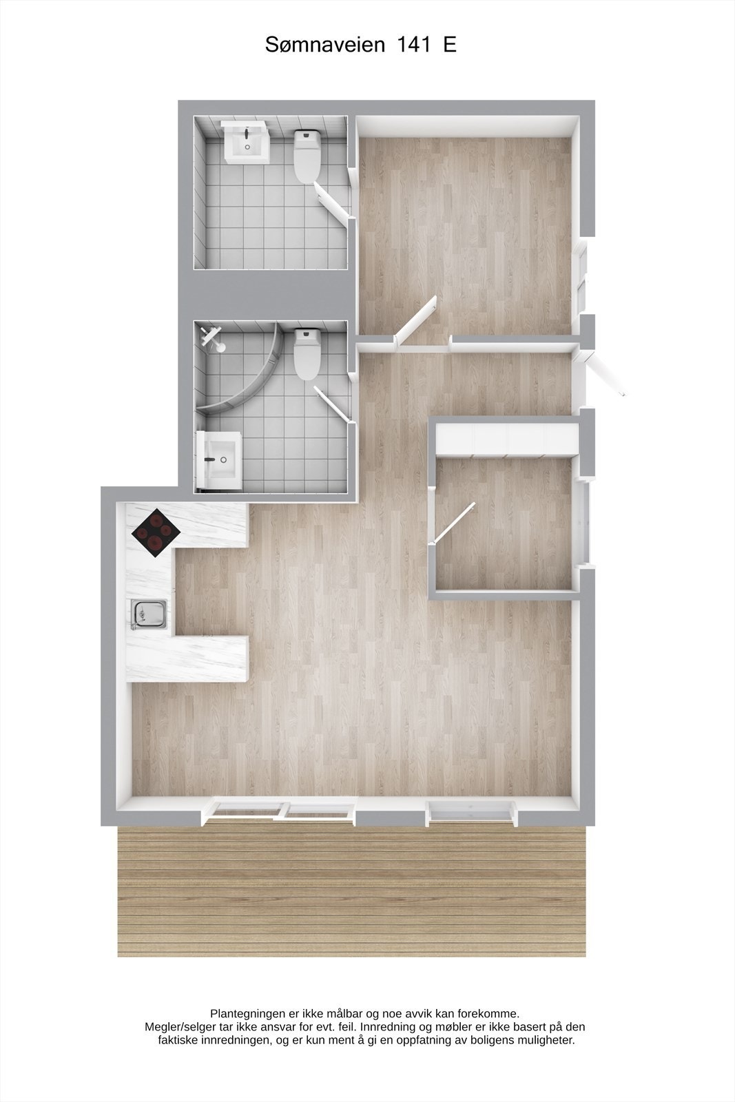 Planskisse 3D Galleribilde