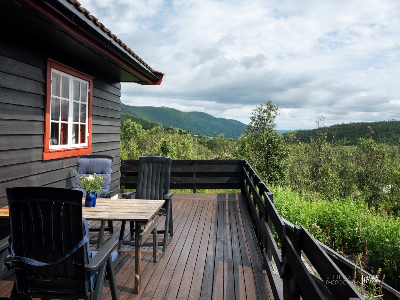 Ypperlig for fine dager på fjellet med naturskjønn utsikt Galleribilde