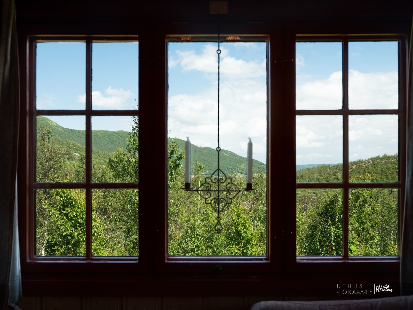 Nyt utsikten til det flotte område Galleribilde
