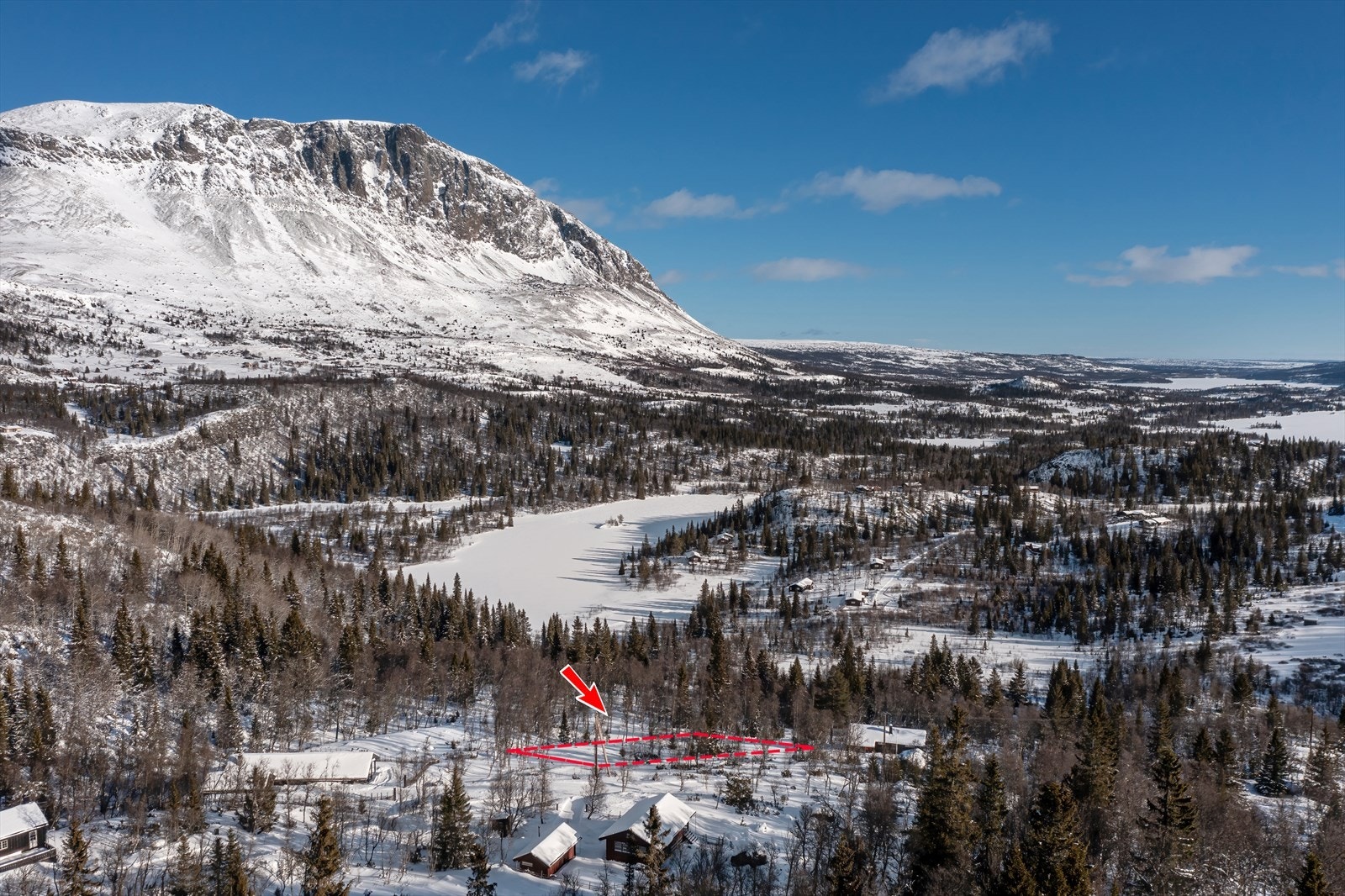 Flott utsiktstomt i vakre Helsinglie! Galleribilde