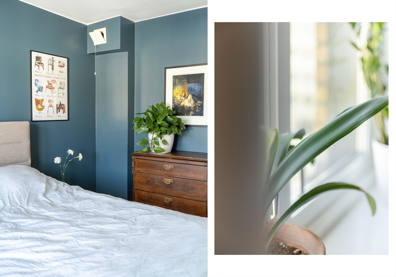 Rommet vender mot rolige og lite trafikkerte Mogata. Galleribilde