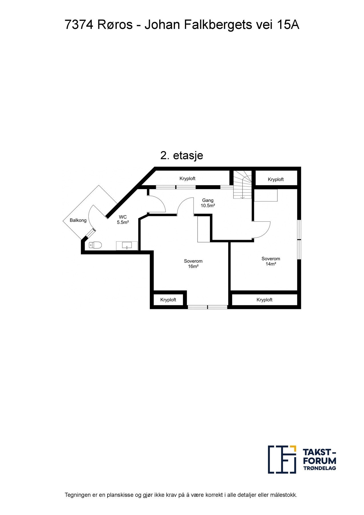 Planskisse 2.etasje Galleribilde