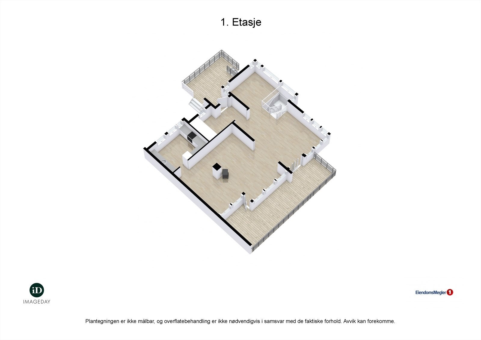 Plantegning 1.etasje. Galleribilde